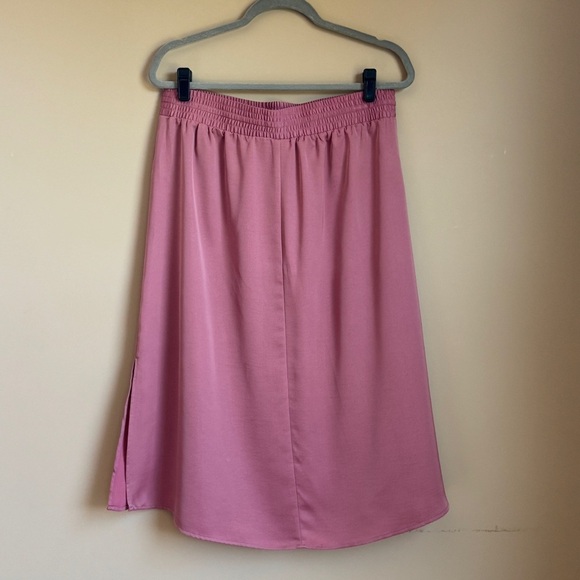 A New Day Pink Midi Skirt Women’s Size Large - Picture 5 of 7